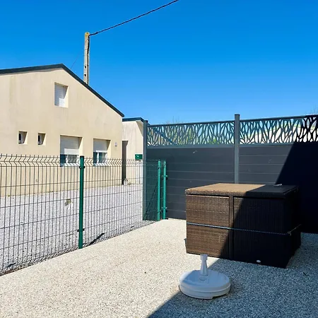 Appartement La Coquille - Single-storey With Terrace Grandcamp-Maisy